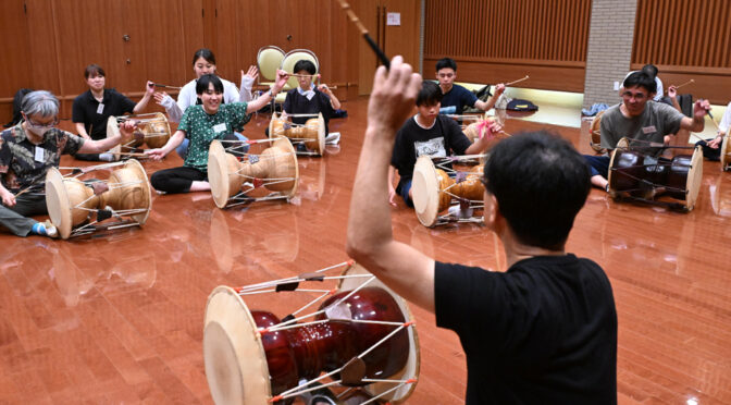 大人プンムル隊、練習中！